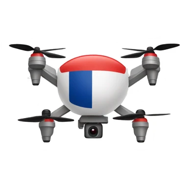 drone with czech flag sticker