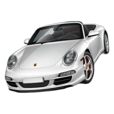Porsche carrera 4s cabriolet  sticker