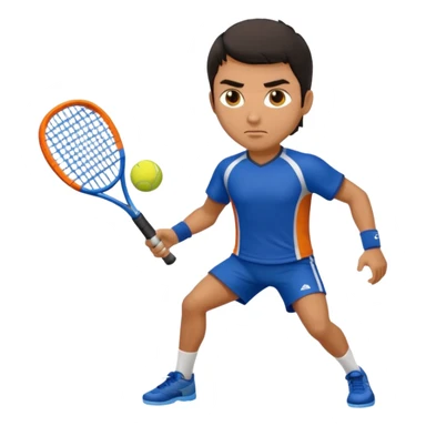 padel player latino sticker