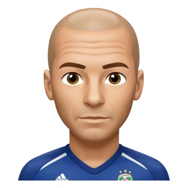 Zinedine zidane 2006 world cup jersey sticker