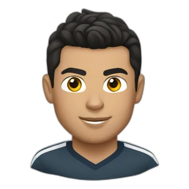 Cristiano Ronaldo albanais sticker