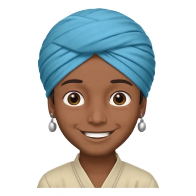indian turban  boy sticker