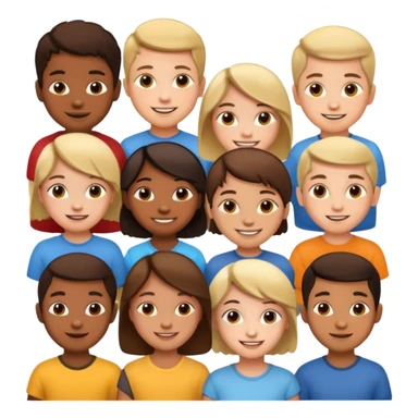 thinking children sticker