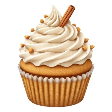 Cinnamon Toast Crunch cereal cupcake sticker