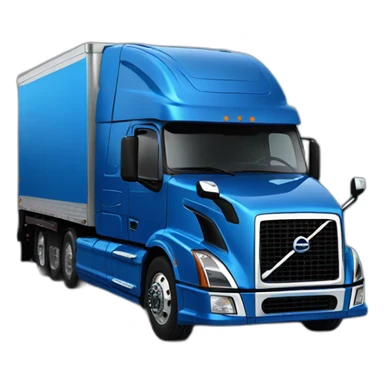 bobtail volvo sleeper blue edition sticker