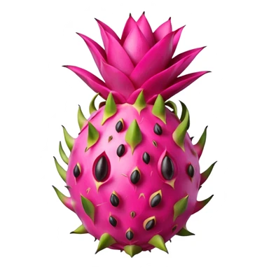 Dragon fruit emoji sticker
