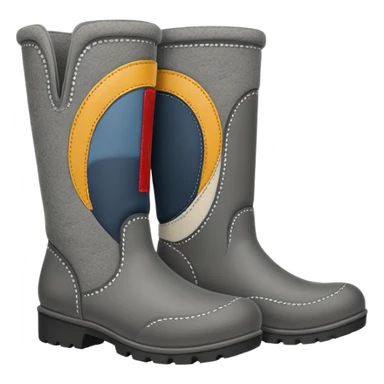 valenki felt boots sticker