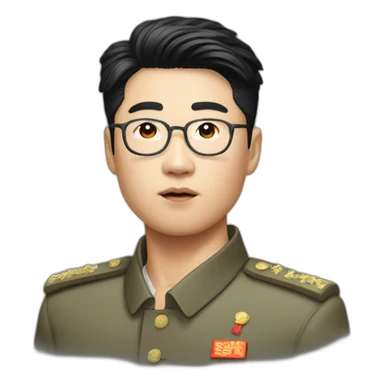 Kim Jong Hun sticker