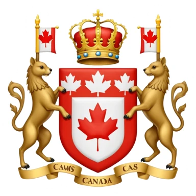 Canadian Coat Of Arms sticker