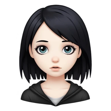 Show me a emo girl that’s born on oct 31 sticker