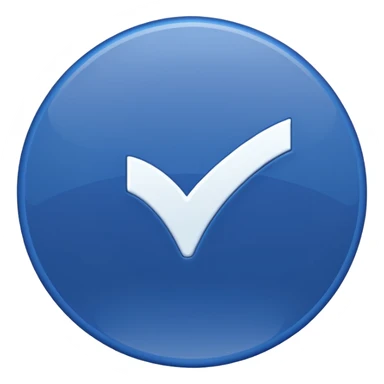 Facebook Verification blue tick sticker