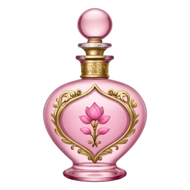 Pink perfume bottle emoji sticker