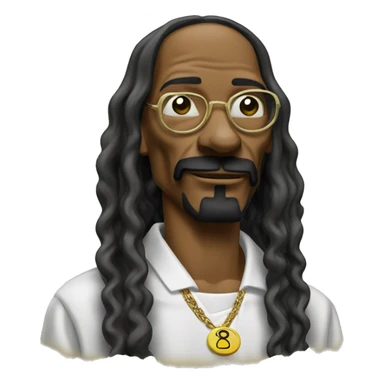 Snoop dogg with a Joint sticker