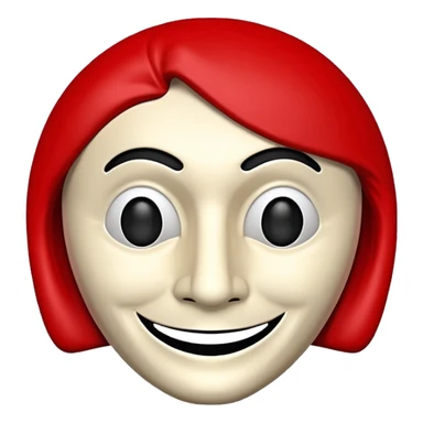 Money Heist mask emoji  sticker