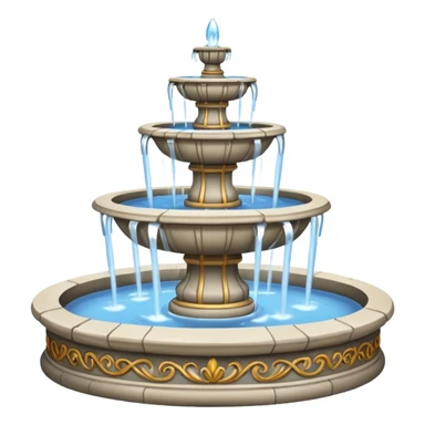 park Fountain sticker