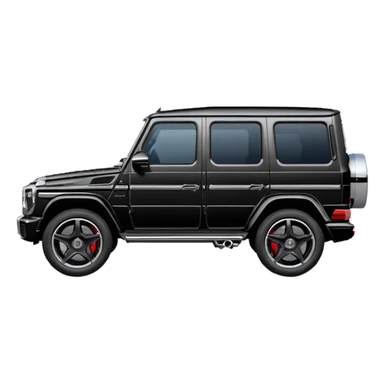 Mercedes black g63 sticker