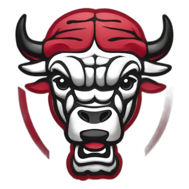 Logo Chicago Bulls sticker
