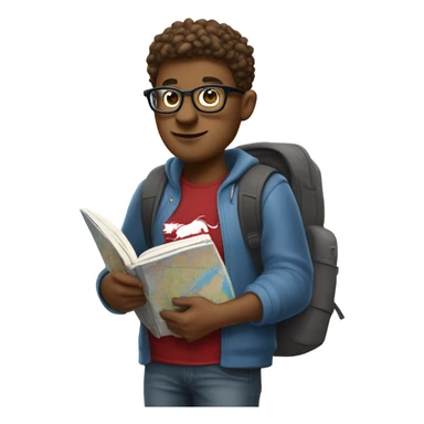 razorback as a college student  sticker