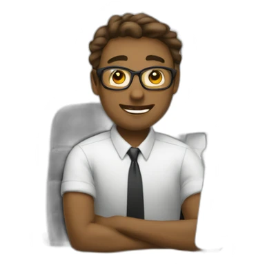 be busy at work sticker