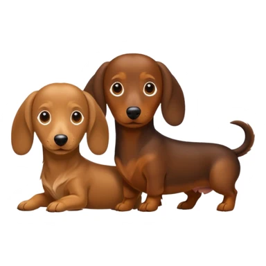 Perros salchicha sticker