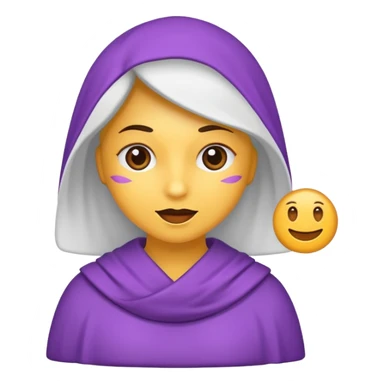 mamadeira branco e roxo sticker