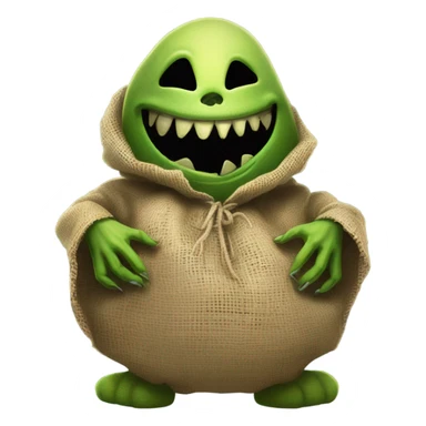 Oogie boogie sticker