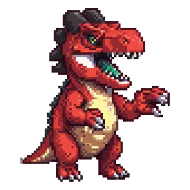 devil dinosaur sticker