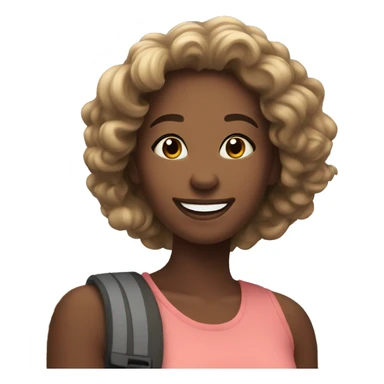 happy girls outdoors selfie sticker