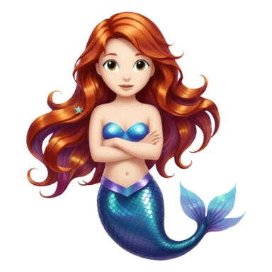 Deniz kızı sticker