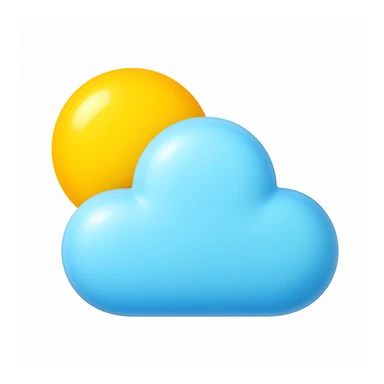 Convert the uploaded image into a 3D Apple-style emoji — preserve the key shapes, colors, and overall composition of the original image. Simplify the forms into clean, rounded cartoon-style elements while keeping the subject recognizable. Apply glossy textures, soft lighting, smooth shading, and render everything in Apple emoji style on a clean white background

 sticker