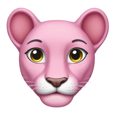 Pink panther sticker
