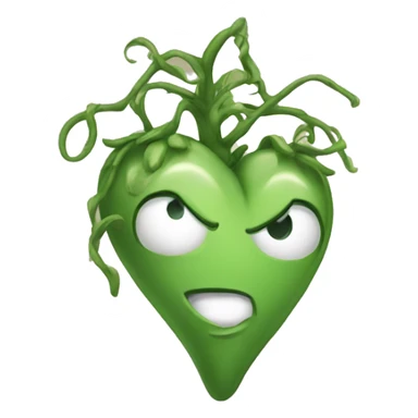 vine rad heart  sticker