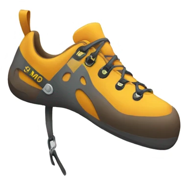 Climbing shoes sticker