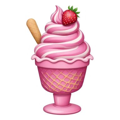 ice cream cup  sticker
