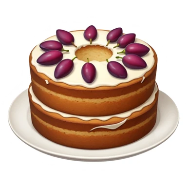 plum cake sticker