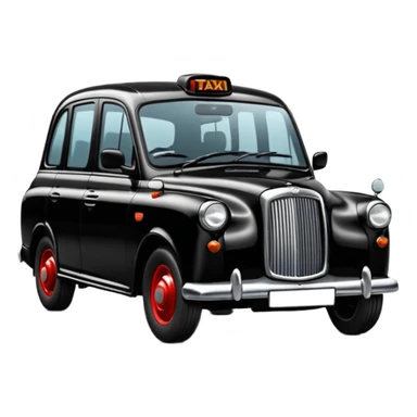 london black taxi sticker