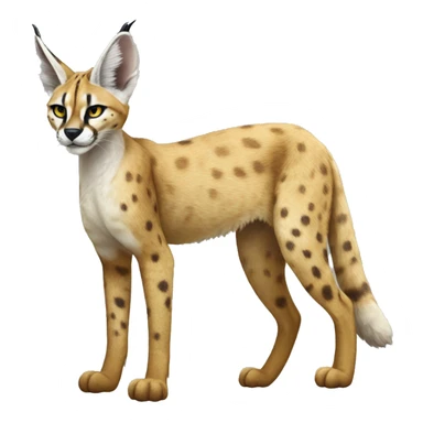 Sergal-Serval-Caracal-Vernid full body sticker