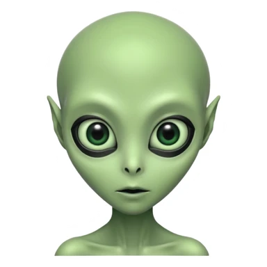 Alien sticker