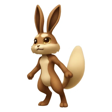  Lopunny Full body sticker