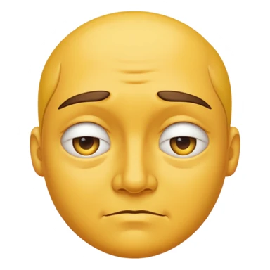 SIDE EYE EMOJI. 👀 like this but on a regular yellow face like this 🙄 sticker