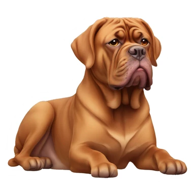 french mastiff sticker