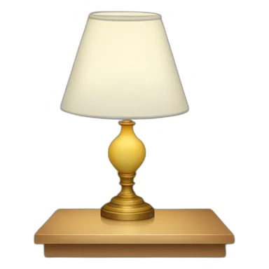 Une lampe avec un abat jour décoré avec des punaises de lit sticker