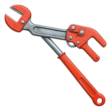 pipe wrench sticker