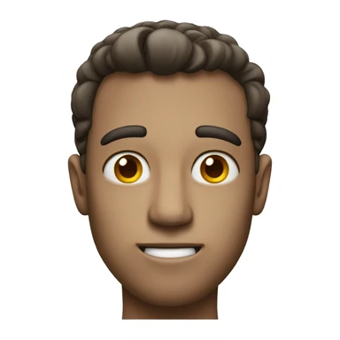 Overly smart guy sticker