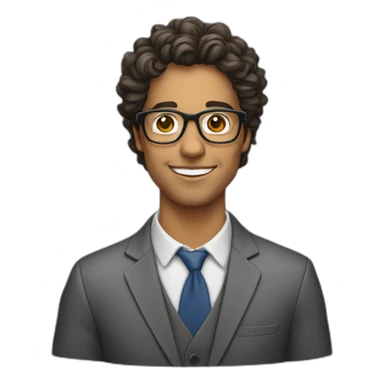 young-latino-math-teacher-wavy-hair-glasses sticker