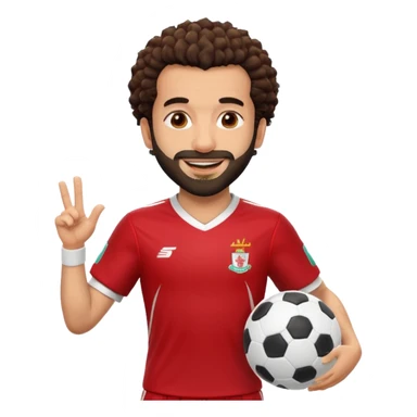 Mo Salah celebration sticker