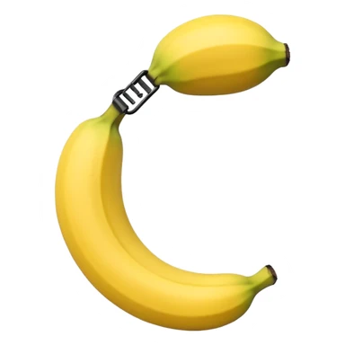 A banana clip is a curved, banana-shaped hair accessory with teeth on both sides that hinge together, designed to secure hair in a vertical ponytail or "banana curl" style sticker
