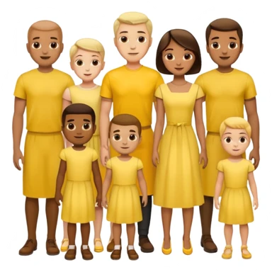 football team only mens  kids in yellow dress sticker