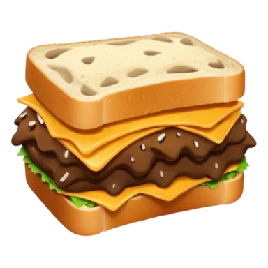 a turd sandwich sticker