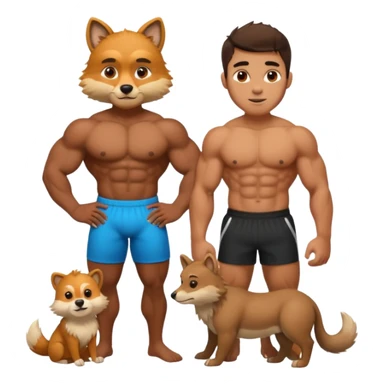 athlete animal sticker